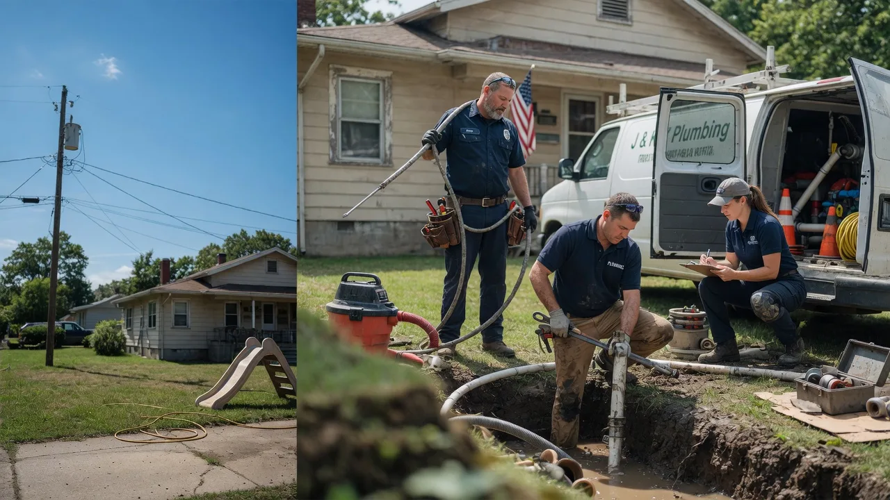 Drain Cleaning in Mccune, KS near me